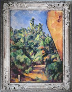 Roche rouge, vers 1895 - Paul Cézanne